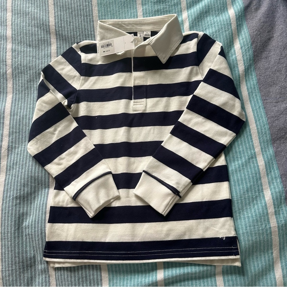 Janie and Jack Rugby Shirt size 6